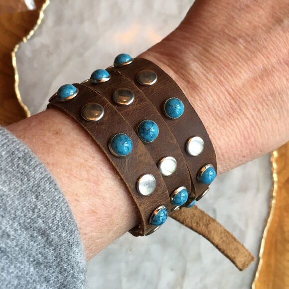 LEATHER 22” Triple Wrap! - Picture 4 of 8